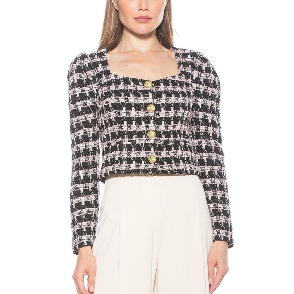 Alexia Admor Womens  Rowan Jacket, Black